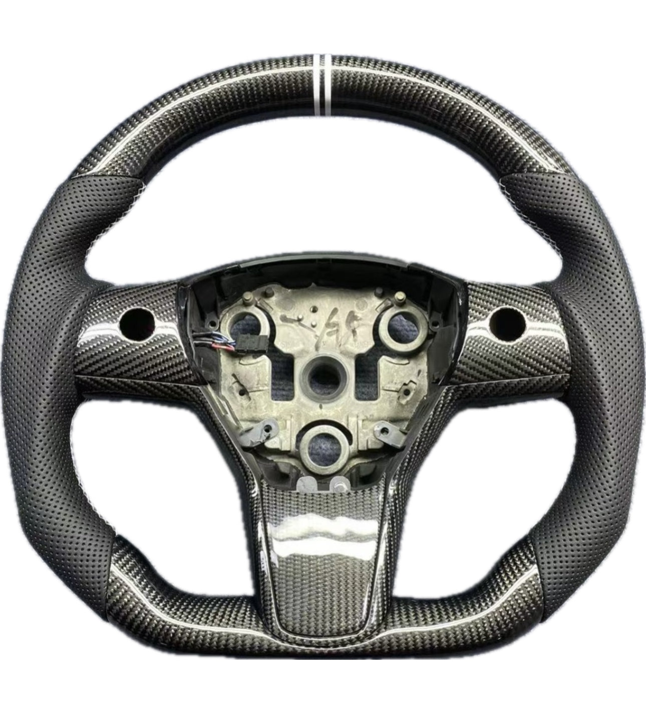 ANY VEHICLE CUSTOM CARBON FIBRE STEERING WHEEL